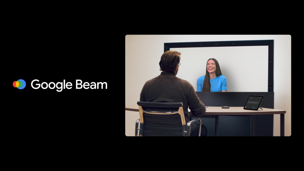 pengumuman google beam di Google I/O 2025