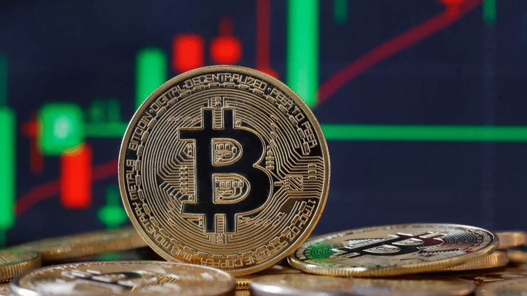 Gambar Bitcoin cetak rekor baru harga melampaui $111.000.